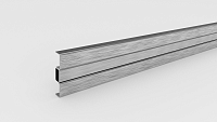Плинтус из нержавеющей стали Пл 100-3